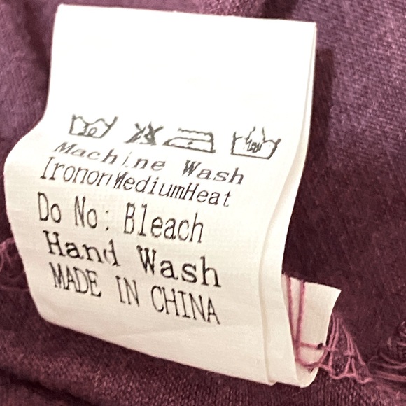 MERRY CHRISTMAS Linen & Cotton Heathered Tee XL - Picture 7 of 8